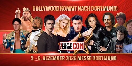 German Film Comic Con Dortmund 2026 - offiziell