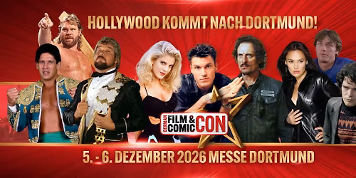 German Film Comic Con Dortmund 2026 - offiziell
