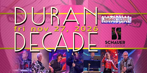 Duran Decade (Duran Duran Tribute) - Schauer Arts Center in Hartford, WI