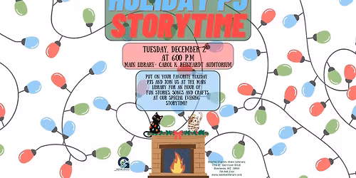 Holiday PJ Storytime @ Main