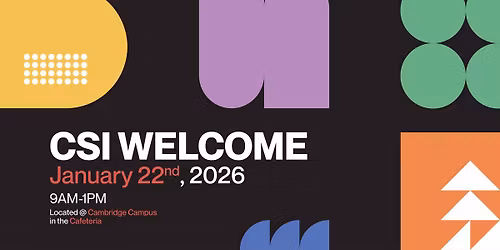 CSI Welcome - Cambridge