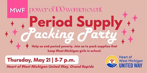 Period Supply Packing Party