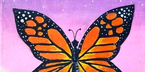 Kids Paint Along "Butterfly"