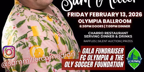 Sam Miller "Comedy for Soccer" Gala Fundraiser