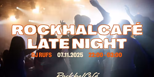 RockhalCaf\u00e9 Late Night \ud83c\udf7e with DJ Rufs
