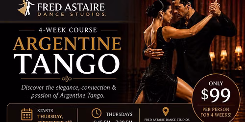 4-Week Argentine Tango Course
