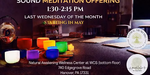 Soulshine By Shannon Sound Meditation at Natural Awakening Wellness Center