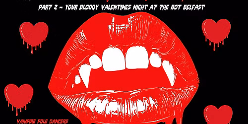 Blood Rave Part 2 - Your Bloody Valentines Night! at The Bot Belfast