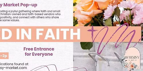United in Faith - A Whimsy Pop-Up