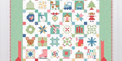  Vintage Christmas Quilt by Lori Holt..You Pick The Size You Want! Wed., May 13th 5-8 Read below!