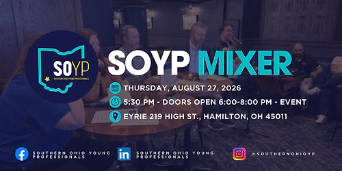 SOYP Mixer: Southern Ohio Young Professionals Discussion and Networking
