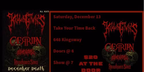 Killing Twins w\/ Caerrian, Ashenpall & Heathanz Sinz