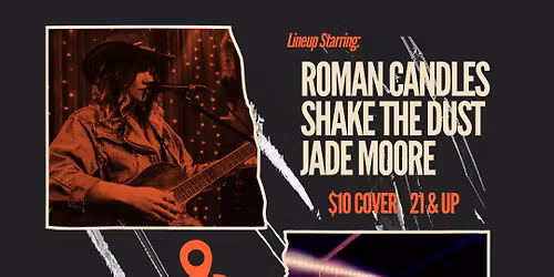 Saturday Sounds: Roman Candles, Shake the Dust & Jade Moore