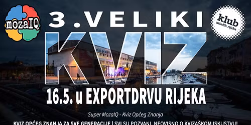 \ud83e\udde0 SUPER MozaIQ - Kviz Opc\u0301eg Znanja u Exportdrvu \ud83e\udde9 16\/5\/26