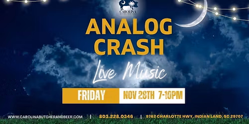 Live Music - Analog Crash