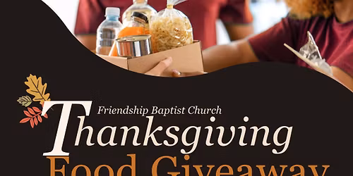 Thanksgiving Food Giveaway