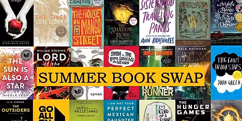 Free Teen & YA Book Swap (Summer Edition)