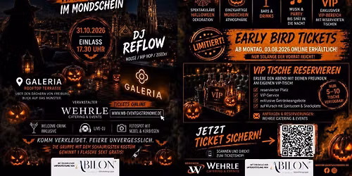 Tuniberg Wein trifft Halloween Party bei Galeria Europaplatz Freiburg 