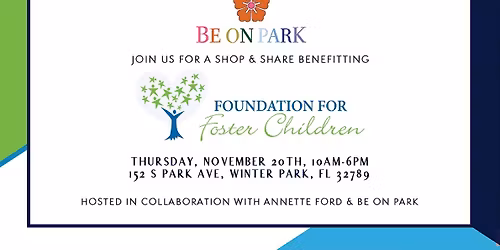 Foundation for Foster Children Shop & Share