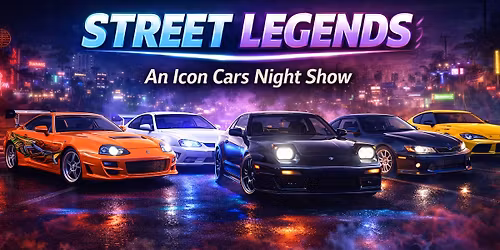 STREET LEGENDS (FREE TO ATTEND)