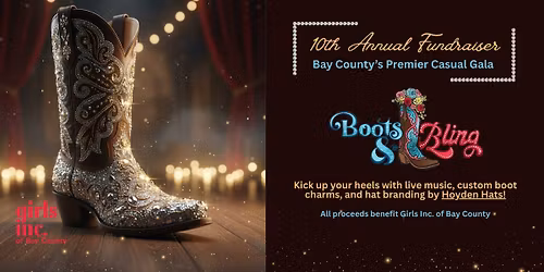 10th Annual Boots & Bling: Bay County's Premier Casual Gala