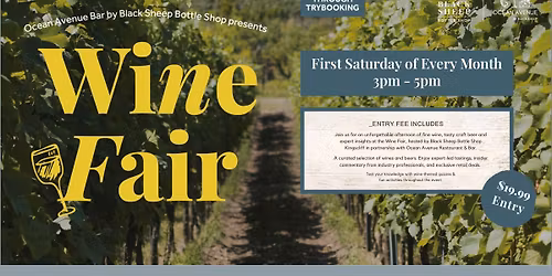 Wine Fair with Black Sheep Kingscliff and Ocean Ave