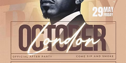 October London Official After Party at Stone Water