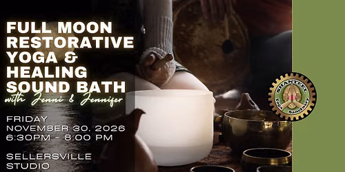 Full Moon Restorative Yoga & Healing Sound Bath