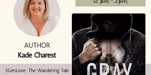 Author Book Signing Event with - Kade Charest