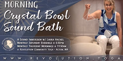 MORNING SOUND BATH - Crystal Bowl Sound Immersion
