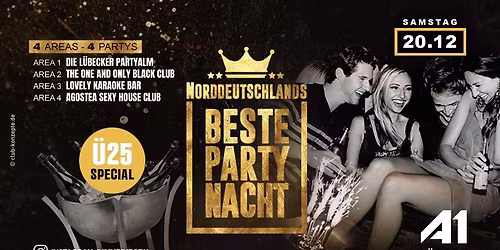 Norddeutschlands beste Partynacht & \u00dc 25 Club (18+)