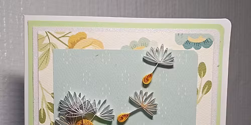 Quilled Dandy Lion Card $20
