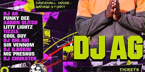 LIVERPOOL GET READY -SPLENDID &amp; R U GONNA BANG PROMOTIONS BRINGS U DJ AG ALONGSIDE FUNKY DEE \u2014 AARON GLITCH &amp; LITTY LIGHTZ@ LOST IN SEEL STREET