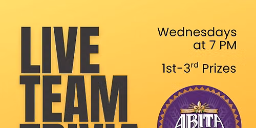 Live Team Trivia - Wednesdays at 7pm