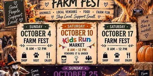 Udderly Farm Fest - Oct 25th