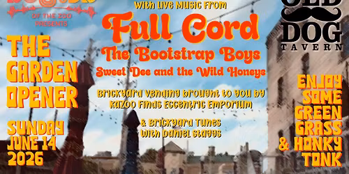 Sounds of The Zoo Presents: Green Grass & Honky Tonk Garden opener at Old Dog Tavern. 