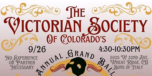 Phantom of the Opera Grand Ball with the Victorian Society