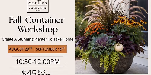 Fall Container Workshop