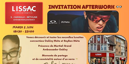 AFTERWORK Lunettes connect\u00e9es