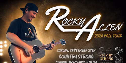 Rocky Allen LIVE at Country Strong