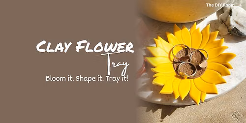 Clay Flower Tray