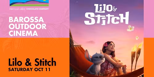 Lilo & Stitch at Barossa Valley Outdoor Cinema