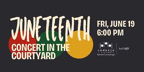 Juneteenth Concert in the Courtyard