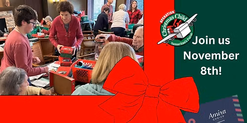 Operation Christmas Child - Packing Party!