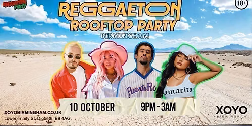 Reggaeton Rooftop Party (Birmingham)