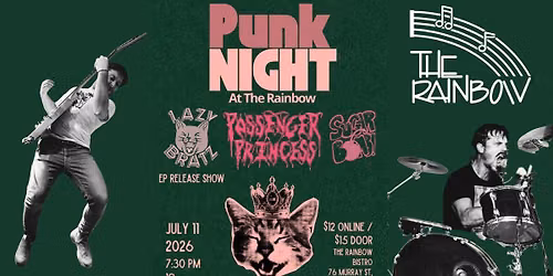 Punk Night at the Rainbow (Lazy Bratz EP Release Show)