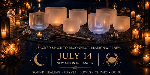 New Moon Sound Bath | An Evening of Intention & Deep Rest