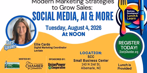 Lunch & Learn Bus Development - Social Media, AI & More