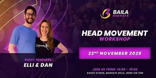 Head Movement For Social Dancers Workshop | Elli & Dan