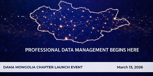 DAMA Mongolia Chapter \u043d\u044d\u044d\u043b\u0442\u0438\u0439\u043d \u0430\u0440\u0433\u0430 \u0445\u044d\u043c\u0436\u044d\u044d